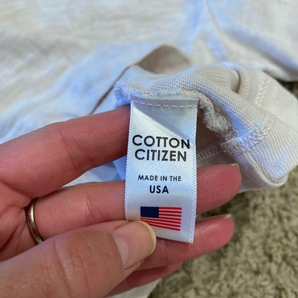 Cotton Citizen Women’s Tee Crop Baby Tee Size XS Shirt T-Shirt - Picture 7 of 8